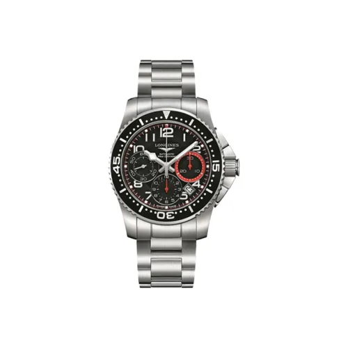 LONGINES Comcast Diving Collection Автоматический Механический Часы Мужские 41 мм Черный Циферблат