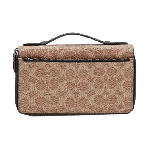 COACH Double Zip Wallet Клатч Мужской