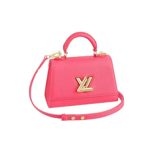 LOUIS VUITTON Twist Taurillon Кожа Twist Сумка Сумка через плечо Сумка Женская Питайя