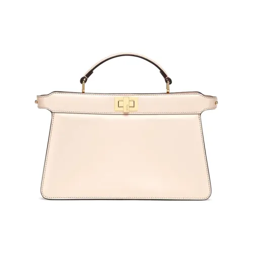 FENDI Peekaboo ISeeU Кожа Сумка Стандартная Женская Розовая