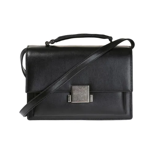 SAINT LAURENT Кожа Ручная Сумка Сумка через плечо Женская Черная