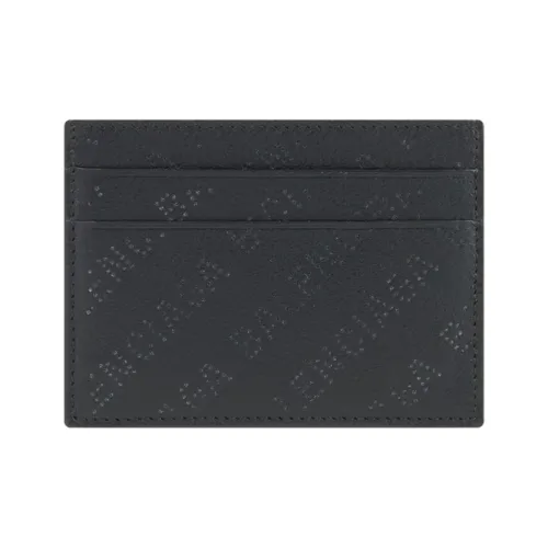 Balenciaga Коровья кожа Держатель для карт Держатель для карт Мужской Черный