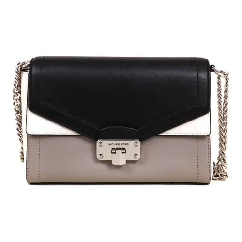 MICHAEL KORS Kinsley Кожа Сумка через плечо Женская Черная Многоцветная