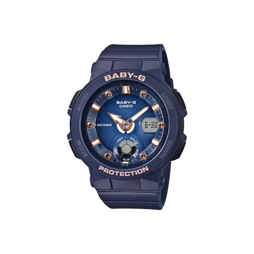 CASIO Baby Кварцевый механизм Часы Женские Синий циферблат