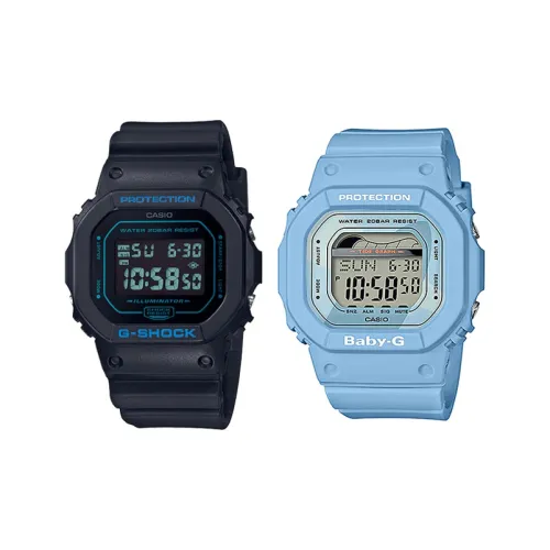 CASIO Watch Collection Блок Коллекция Кварцевый механизм Часы Унисекс Черный циферблат DW 5600BBM 1 BLX 560 2