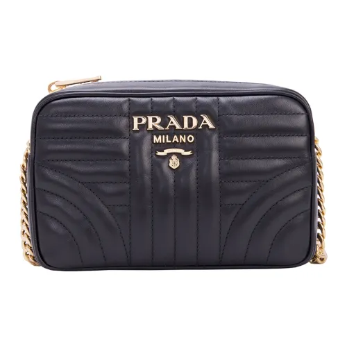 PRADA Телячья кожа Сумка через плечо Стандартная Женская Черная