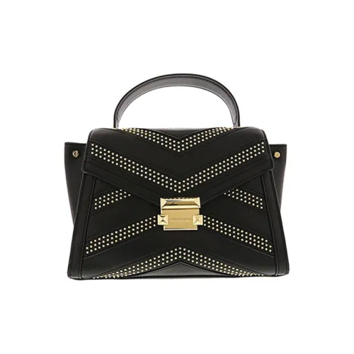 MICHAEL KORS MICHAEL KORS Handbag Collection Whitney Коровья кожа Одно плечо Сумка Средний Женский Черный