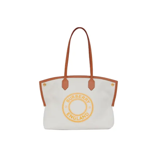 Burberry Хлопок Холст Сумка Сумка-тоут Сумка для покупок Сумка через плечо Женская
