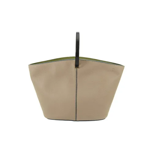 MARNI Коровья кожа Одно плечо Сумка Женская Бежевая