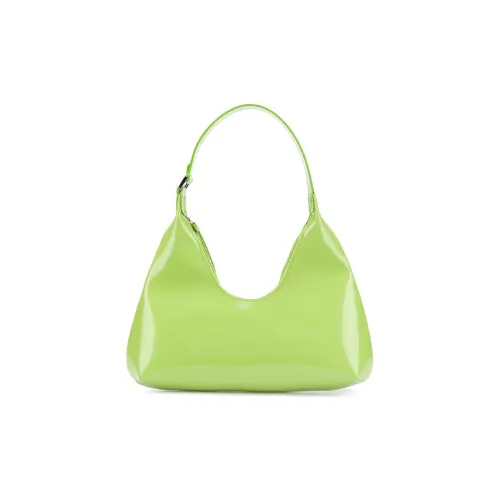 By Far Amber Корова Кожа Плечевая Сумка Сумка через плечо Женская Лимонно-зеленый