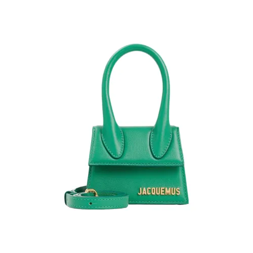 Jacquemus Кожа Клатч Женские Зеленый