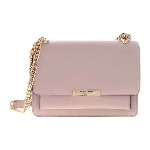 MICHAEL KORS MICHAEL KORS Handbag Collection Jade Коровья кожа Сумка на плечо Большая Женская Светло-розовая