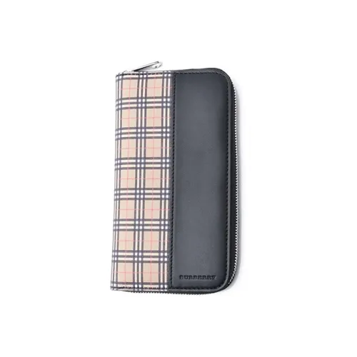 Burberry Клатч из коровьей кожи маленький мужской черный