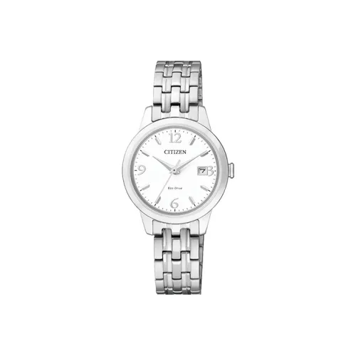 CITIZEN Светильник Кварцевый механизм Женские Ecology Drive Collection Часы 27мм*7,5мм Белый