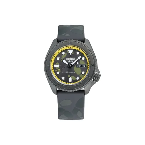 SEIKO Seiko5 Collection ONEPIECE Ван-Пис Коллаборация Кварцевый механизм Часы Унисекс Серый циферблат SRPH69K1