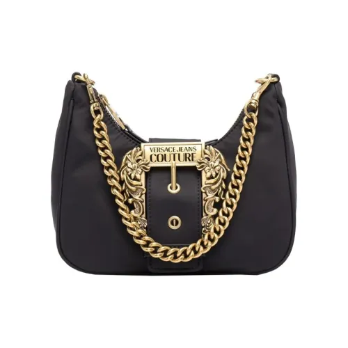 VERSACE JEANS COUTURE Полиамид Плечо Сумка Сумка через плечо Женская Черная