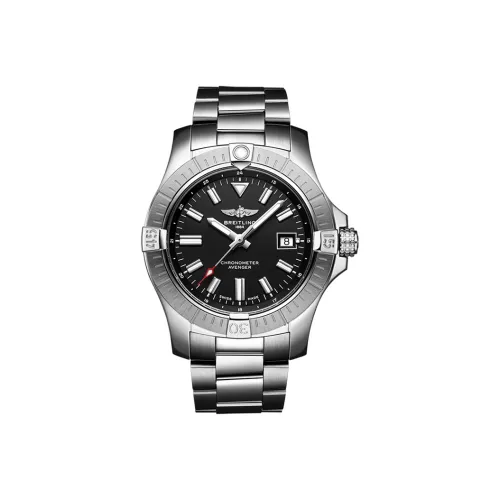 Breitling Автоматический Механический Movement Унисекс Avenger Часы 43 мм Черные