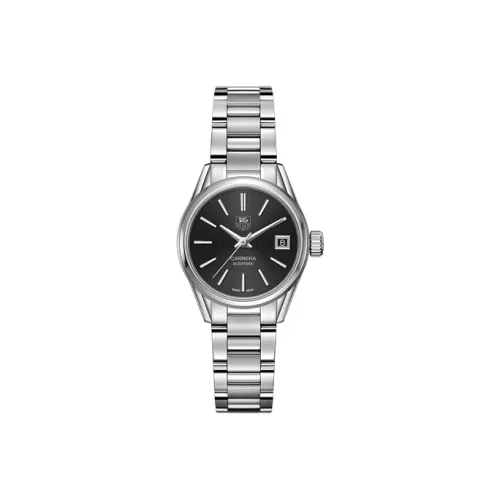 TAG Heuer Carrera Collection Автоматический Механический Механизм Женские Часы 28 мм Черный Циферблат