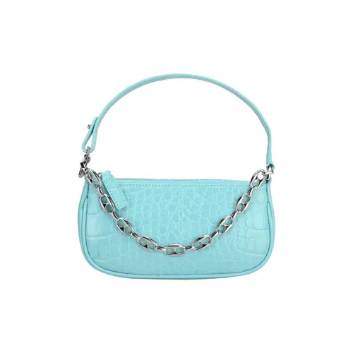 By Far Mini Rachel Кожа Сумка Мини Женская Аква Синий
