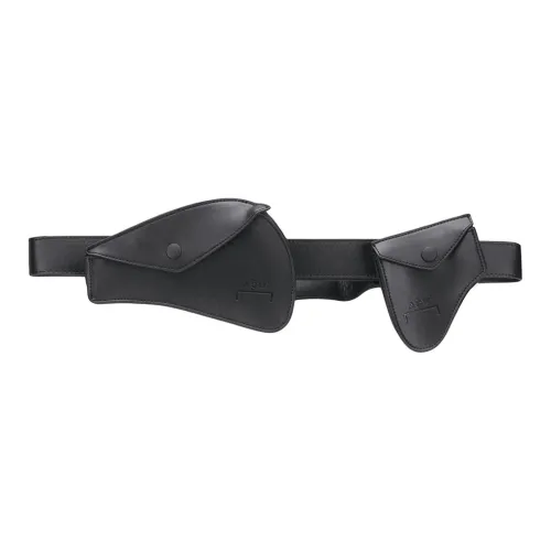 A COLD WALL* Натуральная кожа бананка унисекс черный