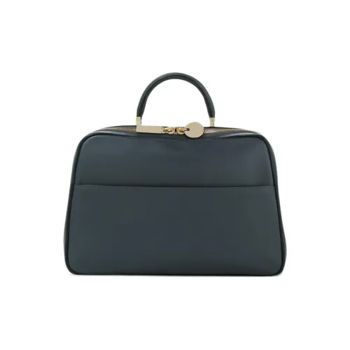 Valextra Телячья кожа Сумка Мужская Темно-синий