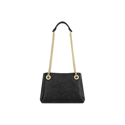 LOUIS VUITTON Surene Epi Телячья кожа с текстурой Тоут Сумка Сумка для покупок Сумка через плечо Сумка Обычная Женская Черная