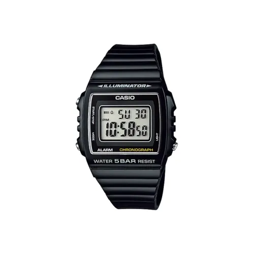 CASIO Кварцевый механизм Смольный ремешок Часы для мужчин Черный циферблат