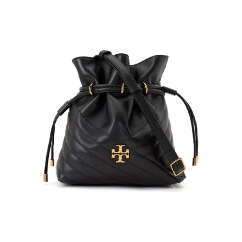 TORY BURCH Kira (Красный) Sheepskin Ведрообразная Сумка Сумка через плечо Мини Женская Черная