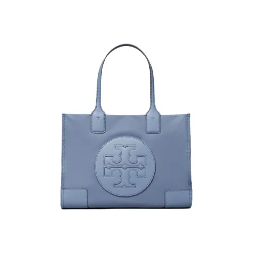 TORY BURCH Ella Нейлоновая сумка-тоут с PVC сумка для покупок сумка через плечо мини женская синяя