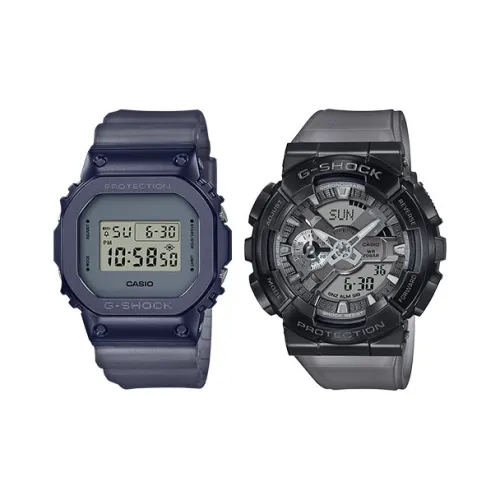 CASIO Midnight Mist Тематические кварцевые часы с механизмом ремешок из смолы унисекс синий циферблат модели GM 110MF 1APR и GM 5600MF 2PR