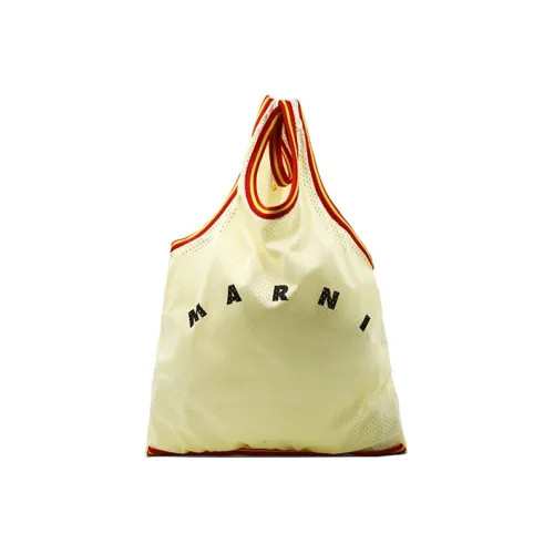 Marni cotton Basket Майка Сумка Unisex Light Умбра