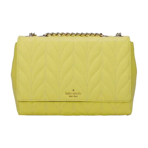 Kate Spade Briar Lane Кожа Сумка через плечо Средняя Женская Лимонно-желтая