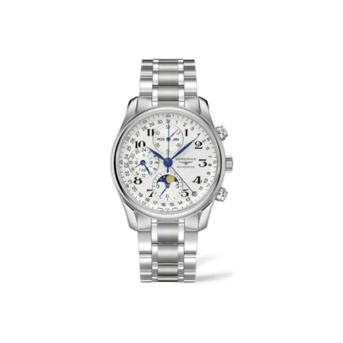 Longines Автоматический Механический Механизм Мужские Часы Master Collection 42 мм Серебряные