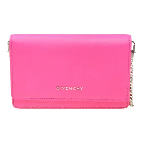 GIVENCHY Козья кожа Сумка через плечо Женская Розовая
