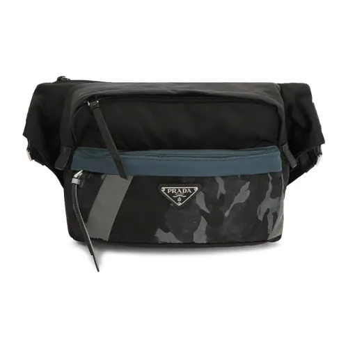 PRADA Сумка через плечо сумка-бананка мужская черная