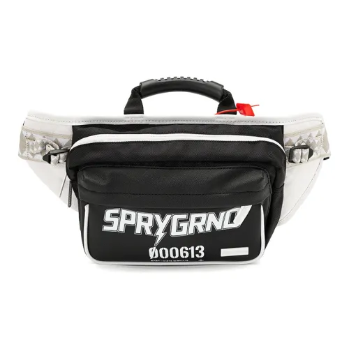 SPRAYGROUND Ткань Бананка Стандартная Унисекс Черный