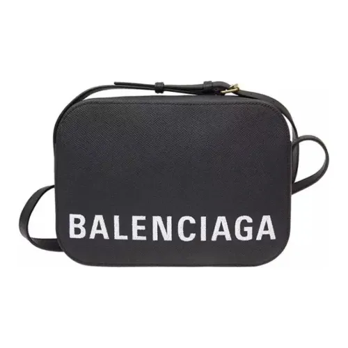 Balenciaga Villa Кожа Camera Сумка Сумка через плечо Мини Женская Черная