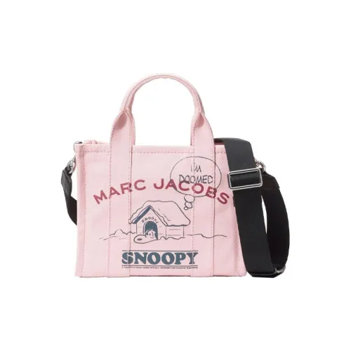 MARC JACOBS PEANUTS Collaboration The Traveler Хлопок Тоут Сумка Сумка для покупок Сумка на плечо Сумка мини Женская Розовая