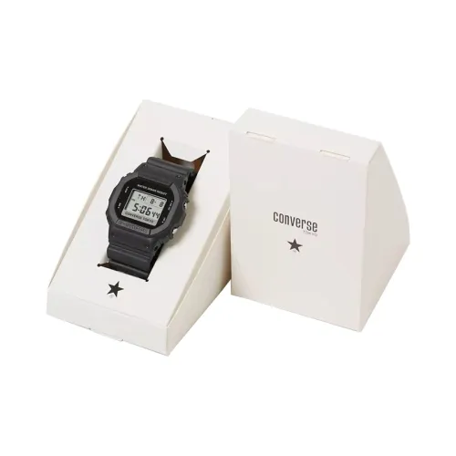 CASIO CONVERSE TOKYO Коллаборация G SHOCK Collection 5600 Collection Кварцевый механизм Часы Мужские Серебристый циферблат