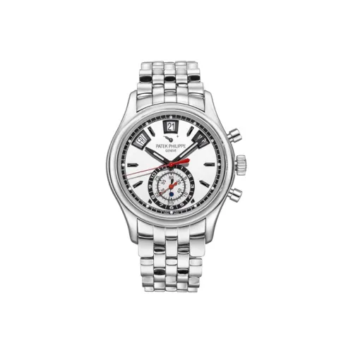 PATEK PHILIPPE Автоматический Механический Механизм Мужские Часы серии Complex Function Chronograph 40,5 мм*40,5 мм*13,55 мм Белый