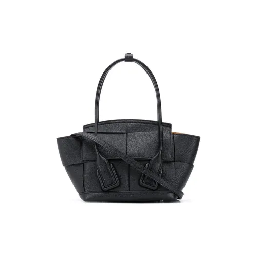 Bottega Veneta Кожа Одно Плечо Сумка Мини Женская Черная