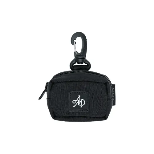 The MAD HATcher Полиамид Чехол для наушников с монетой Мини Унисекс Черный Синий