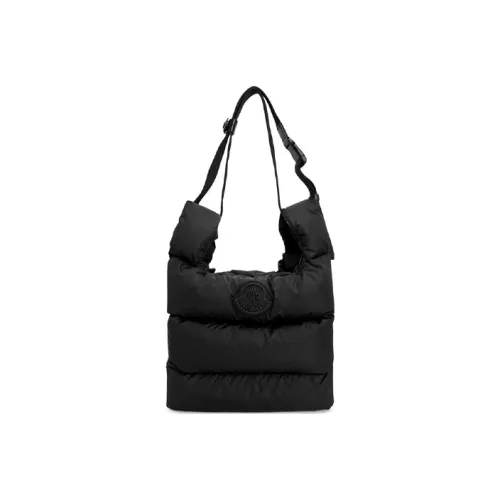 Moncler Тоут Сумка Сумка для покупок Сумка Сумка через плечо Сумка через плечо Средняя Унисекс Черная