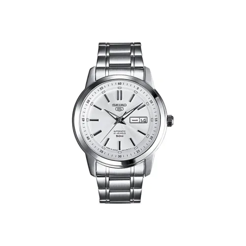 SEIKO Автоматический Механический Механизм Мужские Часы 44 мм Белый