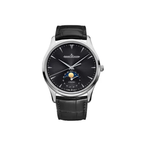 Jaeger LeCoultre Автоматический Механический Мужской Часы Extra Thin Master Collection MASTER ULTRA THIN 39 мм Черные