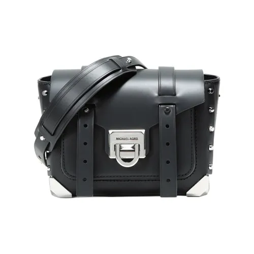 MICHAEL KORS Manhattan Коровья кожа Курьерская сумка Сумка на плечо Ручная сумка Сумка через плечо Маленькая Женская Черная