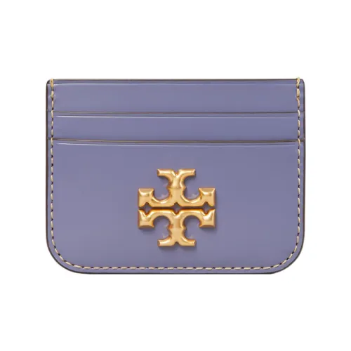 Tory Burch ELEANOR Кожа Держатель для карт Женские Фиолетовый