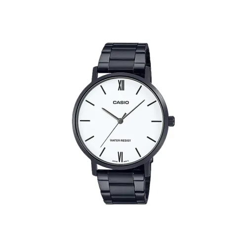 CASIO Standard Series Кварцевый механизм нержавеющая сталь ремешок мужские часы белый циферблат