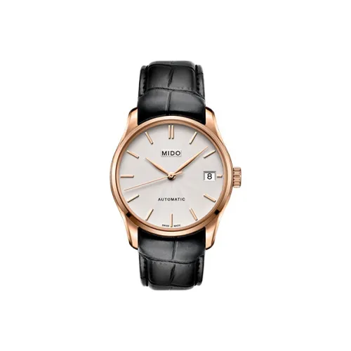 MIDO Brunner Series Автоматический Механический Механизм Женские Часы 33 мм Серебристый Циферблат