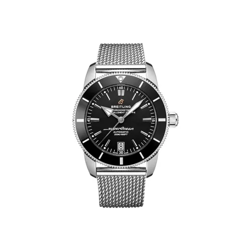 BREITLING Автоматический Механический Часы Мужские Super Ocean Culture Collection 42 мм Черные